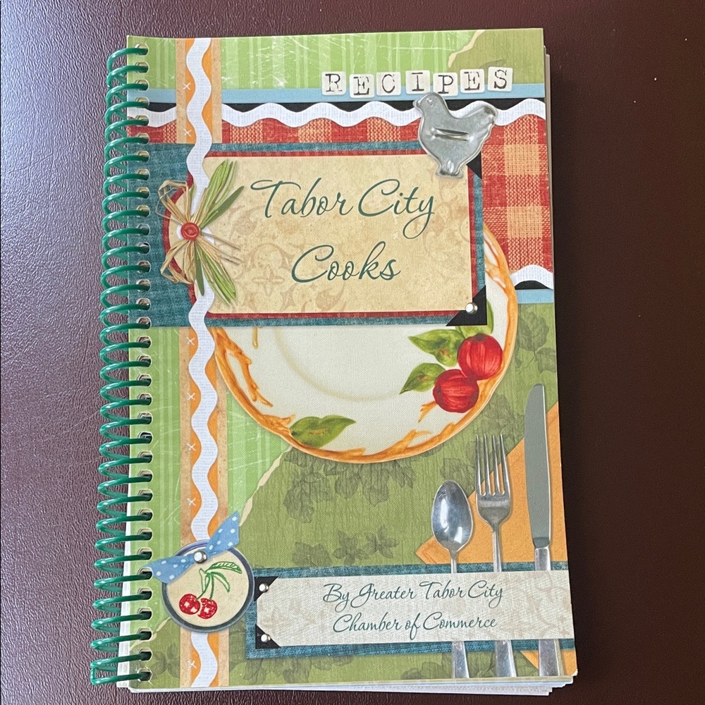 Tabor City Cooks Spiral Recipe Book